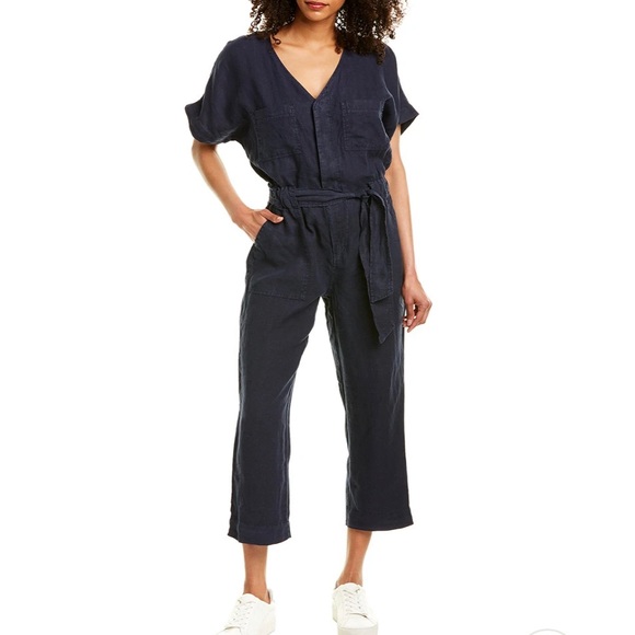Joie Pants - NWT Joie Frodina Linen Jumpsuit Sz S